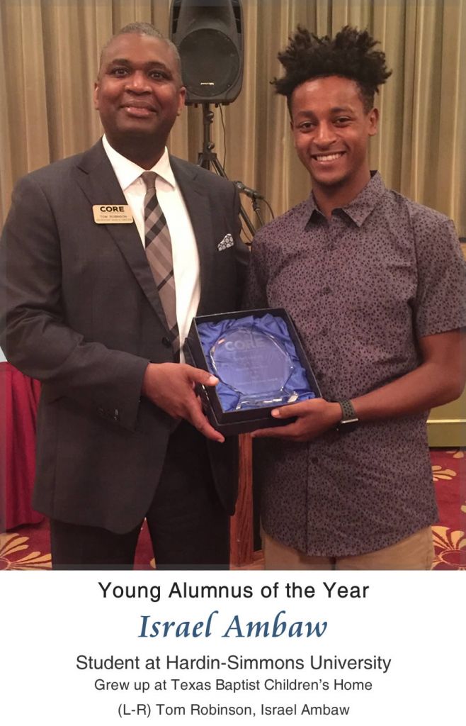 2017 CORE Young Alumnus of the Year - Israel Ambaw